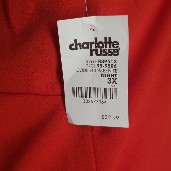 Sexy burnt orange sundress - Picture 3 of 6